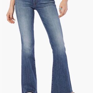 Women's Blue Flared Jeans